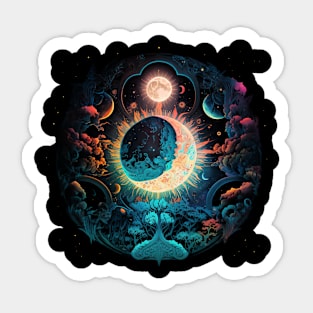 Moon Sticker